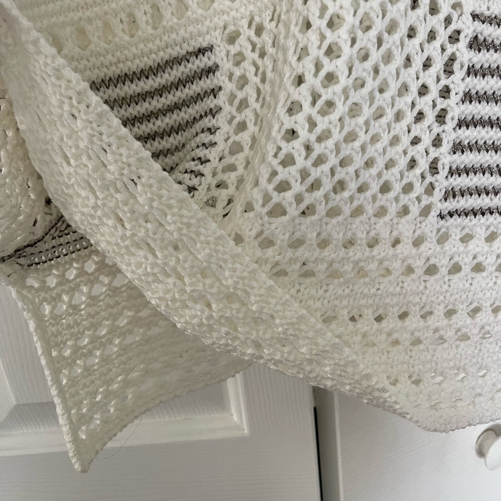 TOPSHOP Knit Openwork Top - Picture 4 of 12